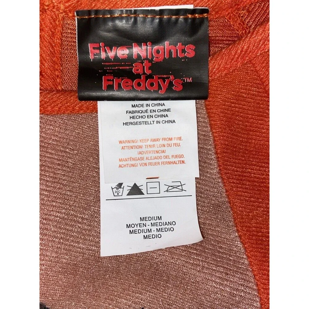 Five Nights At Freddy's Foxy Costume Medium Halloween Costume - Picture 14 of 16